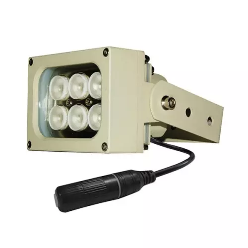 obrázek produktu XtendLan Infra osvětlení, 850nm, 15-20m, venkovní, úhel 90 st, 13W, IP66, PoE 802.3af, RJ45 vodotěsná spojka