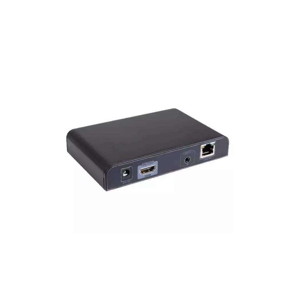 Obrázek produktu XtendLan HDMI přenos po LAN, přijímač, UDP/Multicast, 100Mbps@1080p, PoE 802.3af napájení