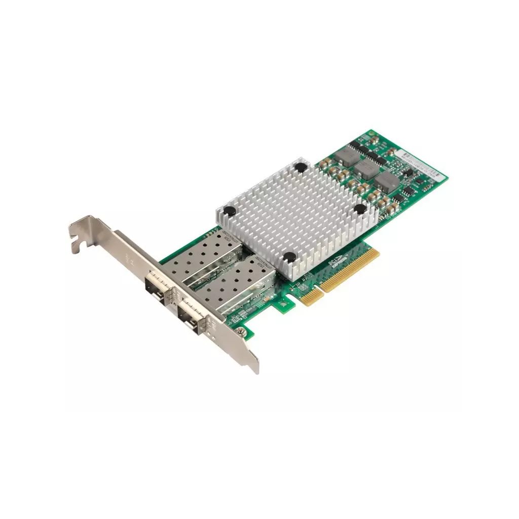 Obrázek produktu XtendLan PCI-E síťová karta, 2x 10Gbps SFP+, BCM57810S, PCI-E x8, funkční s Mikrotik, low profile