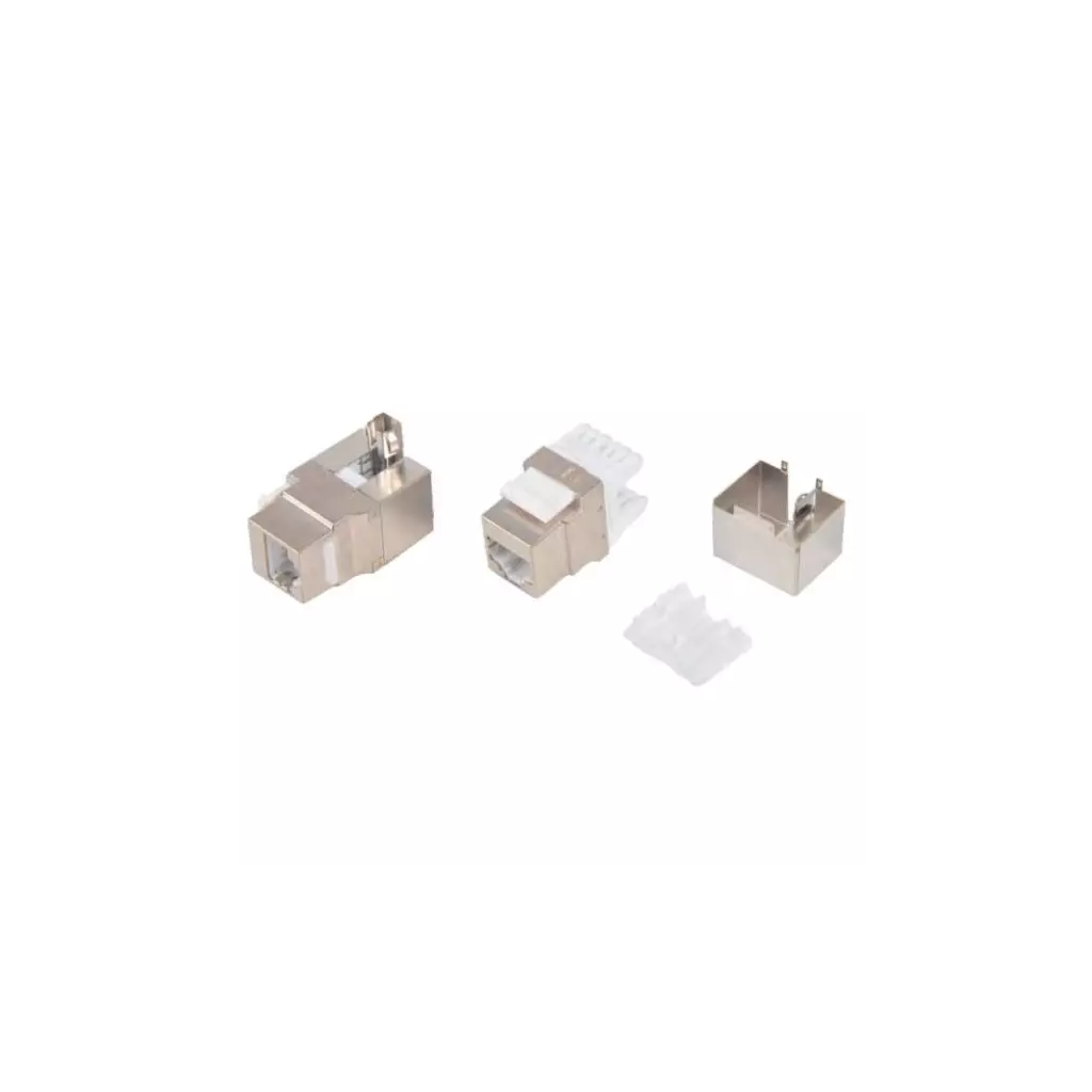 Obrázek produktu XtendLan Keystone jack RJ45, CAT6, STP, instalace bez nástrojů, zaklapávací