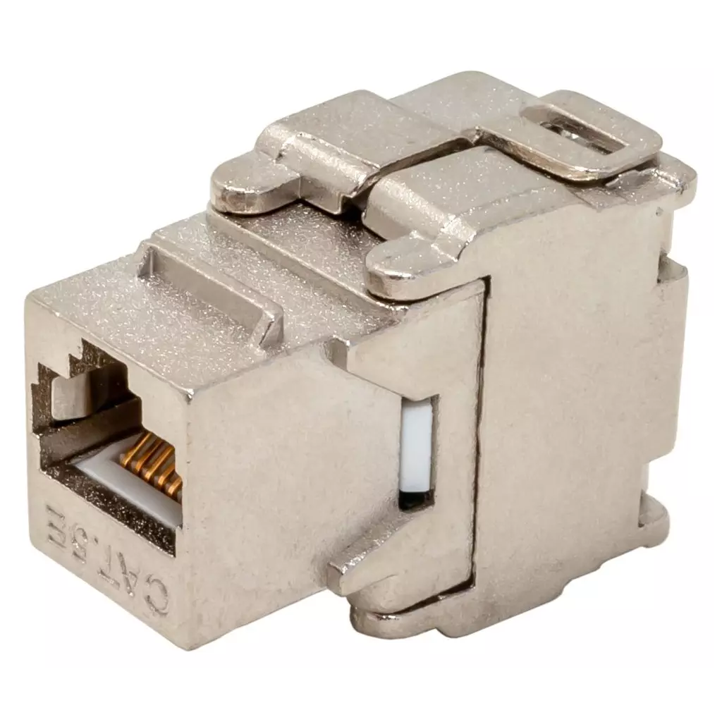 Obrázek produktu XtendLan Keystone jack RJ45, CAT5e, STP, zaklapávací zezadu
