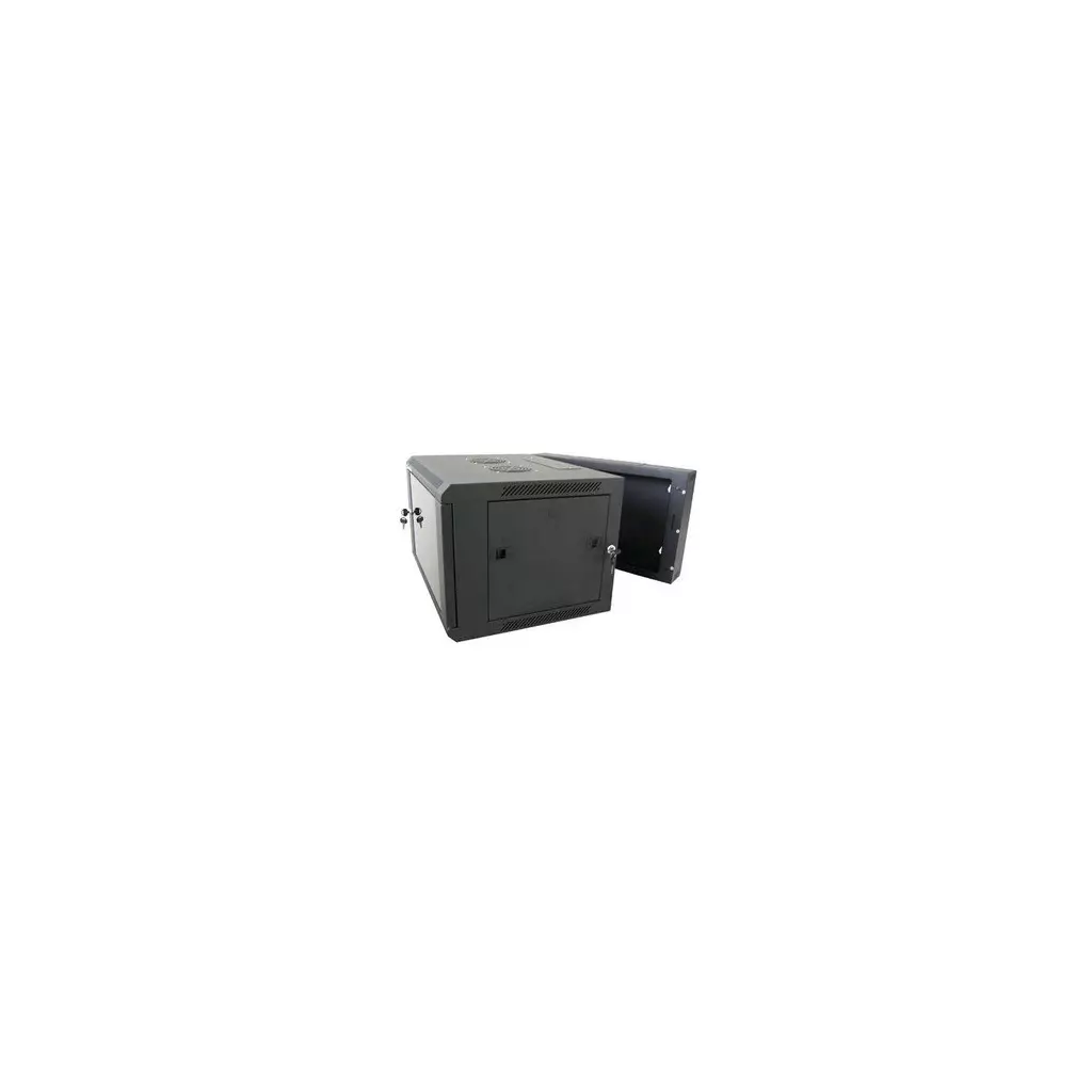 Obrázek produktu XtendLan 6U/600x550, na zeď, dvoudílný, skleněné dveře