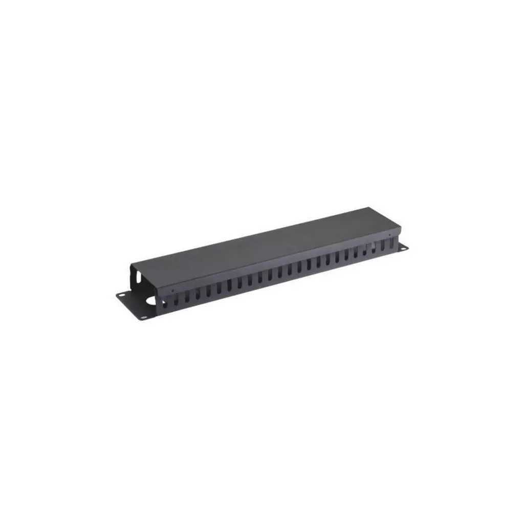 Obrázek produktu XtendLan Vyvazovací panel 2U, celokovový s krytem, 9x4,5cm