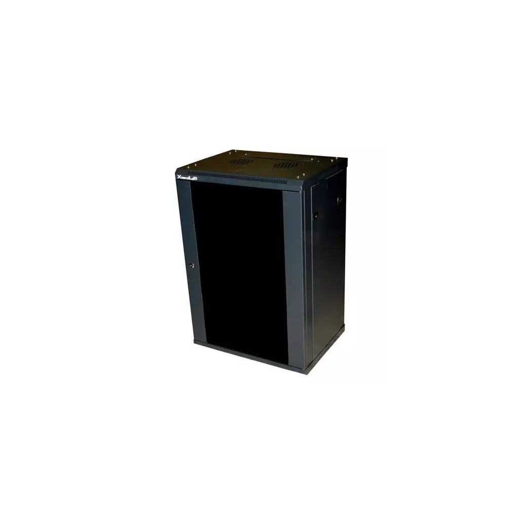 Obrázek produktu XtendLan 15U/600x450, na zeď, jednodílný, skleněné dveře