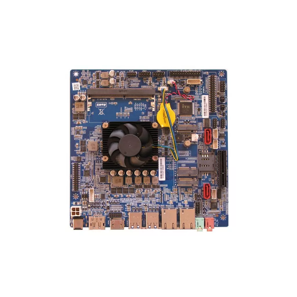 Obrázek produktu XtendLan MB Intel i5-7200U 2x 2,5GHz, So-DIMM, HDMI+DP, 8x USB2.0/3.0, 7x COM, 12V, TDP 15W