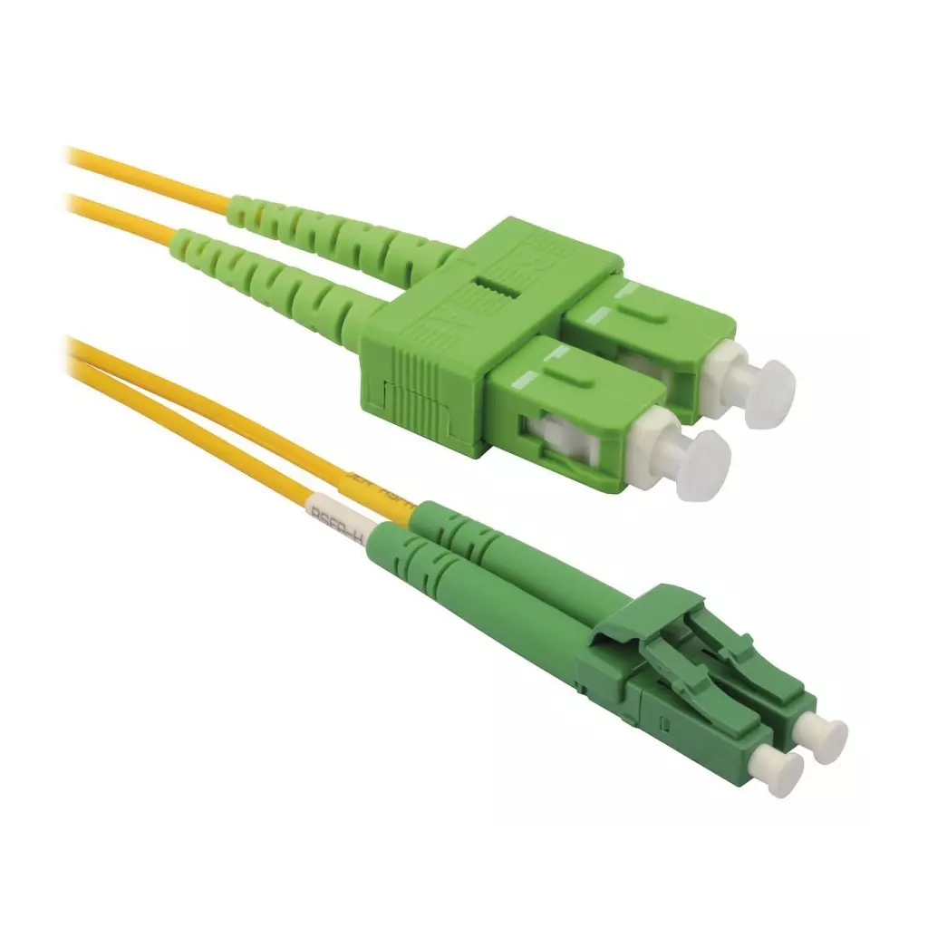 Obrázek produktu XtendLan FO patch LC/APC-SC/APC 2m 9/125 duplex G.652d, LS0H