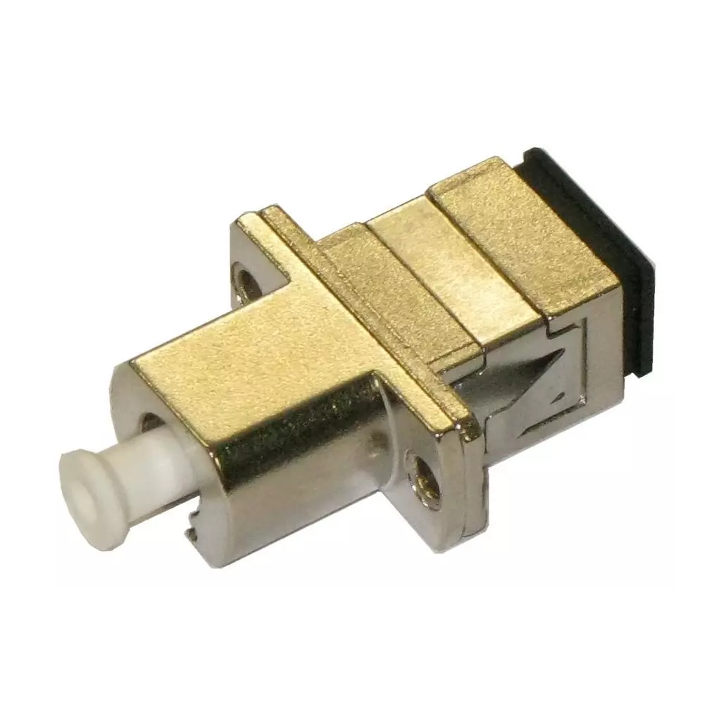 Obrázek produktu XtendLan SC-LC simplex adapter, metalický, na kabel a do optických rozvaděčů, SM i MM