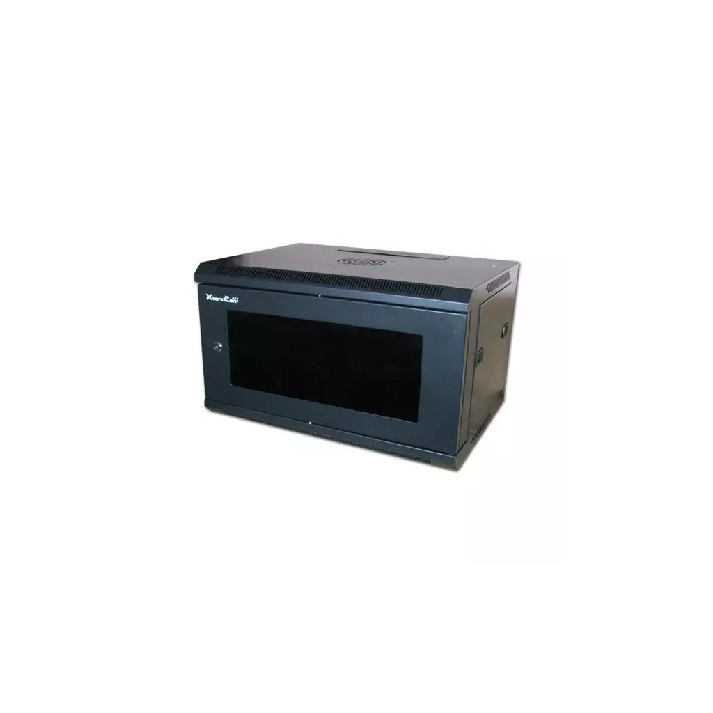 Obrázek produktu XtendLan 9U/600x600, na zeď, jednodílný, skleněné dveře