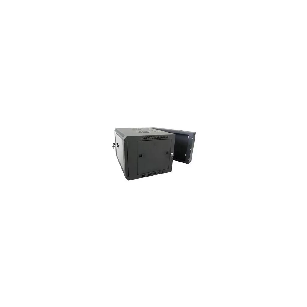 Obrázek produktu XtendLan 6U/600x550, na zeď, dvoudílný, skleněné dveře