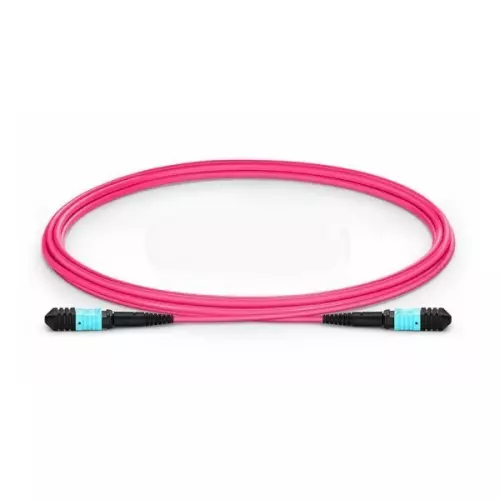 obrázek produktu XtendLan FO patch MPO(f)-MPO(f), 2m, OM4, 12/12, kabel kulatý 3mm, přímý (Type A)