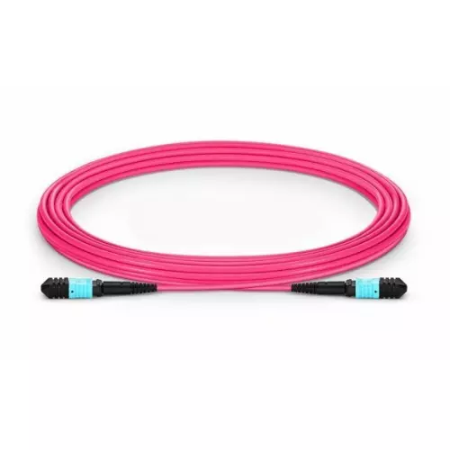 obrázek produktu XtendLan FO patch MPO(f)-MPO(f), 5m, OM4, 12/12, kabel kulatý 3mm, přímý (Type A)