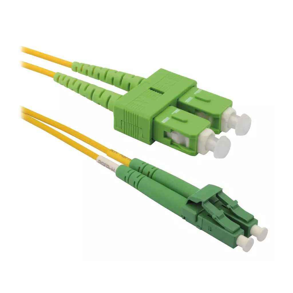 Obrázek produktu XtendLan FO patch LC/APC-SC/APC 1m 9/125 duplex, G.652d, LS0H