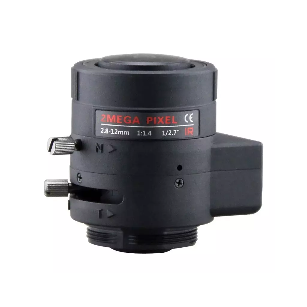Obrázek produktu XtendLan Objektiv Vari-focal DC Drive AutoIris, IR, 2.8-12mm, CS-mount, 1/2.7