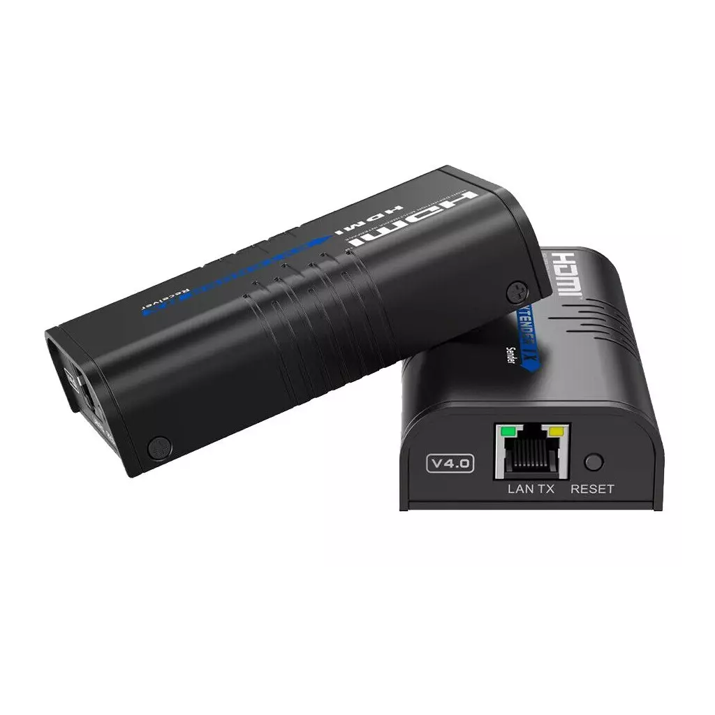 Obrázek produktu XtendLan HDMI přenos po LAN, vysílač a přijímač, UDP Multicast,18Mbps@1080p