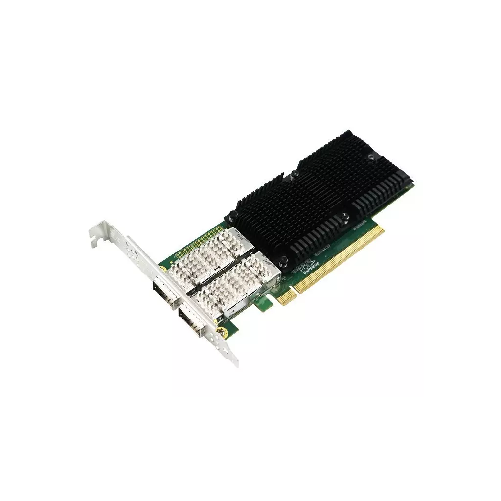 Obrázek produktu XtendLan PCI-E síťová karta, 2x 100Gbps QSFP28, Intel E810, PCI-E x16
