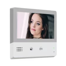 obrázek produktu XtendLan Bytový monitor 2-drát D2/ LCD 7" dotykový 1024x600/ Quad/ PiP/ videopaměť/ CZ menu/ bílý/ WiFi/ SIP