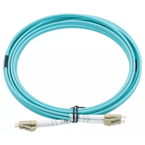 obrázek produktu XtendLan FO patch LC-LC 5m 50/125, duplex, OM3, G.652d, LS0H, armovaný kabel, kulatý, 3mm