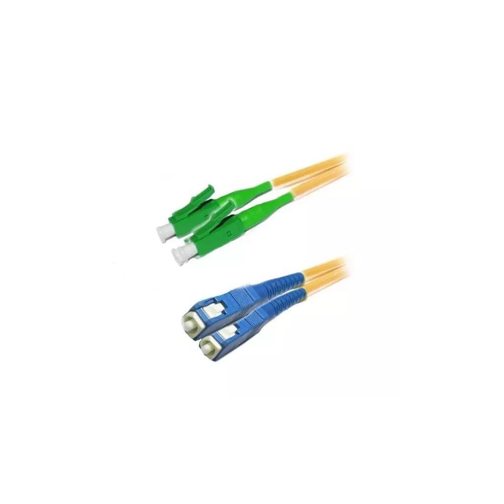 Obrázek produktu XtendLan FO patch LC/APC-SC 1m 9/125 duplex, G.652d, LS0H