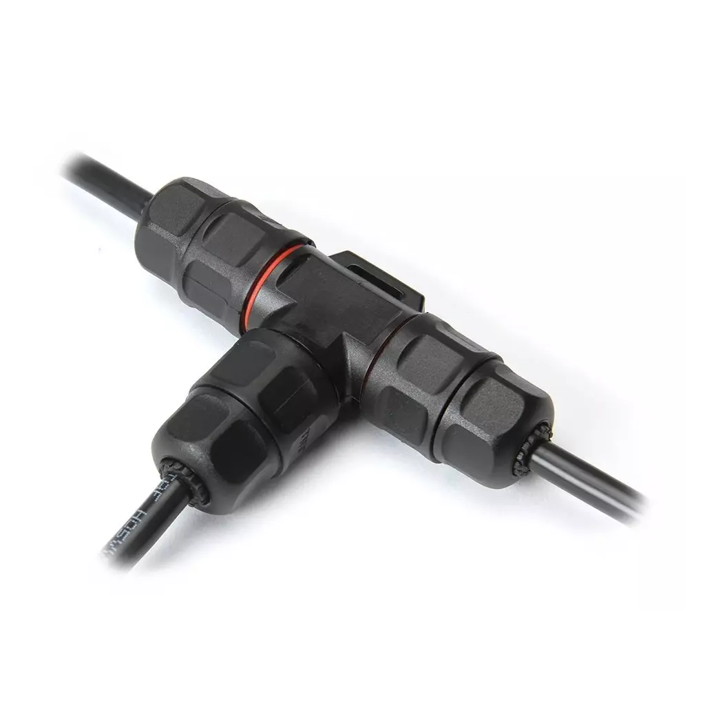 Obrázek produktu XtendLan T spojka, na dráty do průměru 2,75mm, voděodolná, instalace kabeláže 6mm až 10mm (průměr)