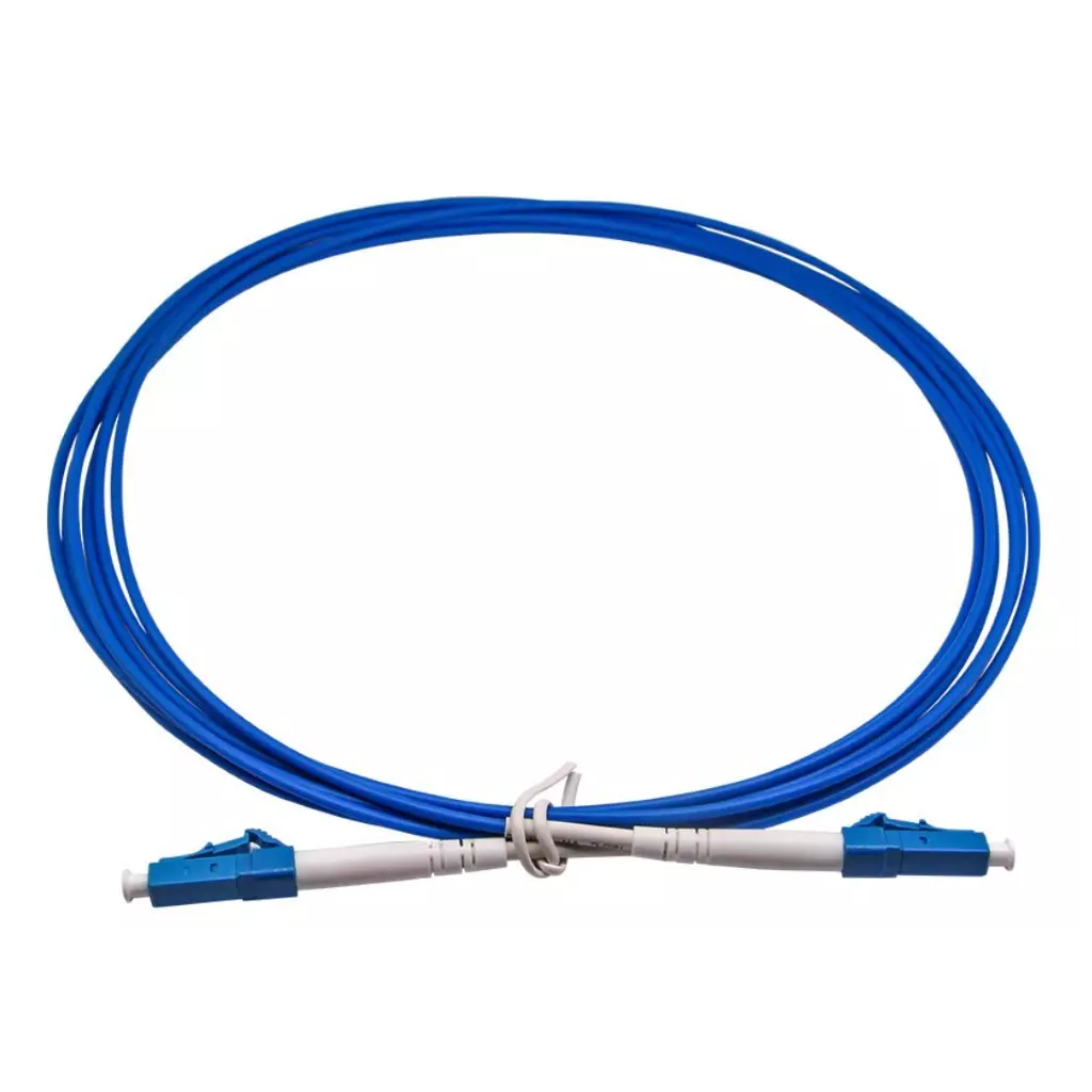 Obrázek produktu XtendLan FO patch LC-LC 3m 9/125 simplex, G.652d, LS0H, armovaný kabel kulatý 3mm