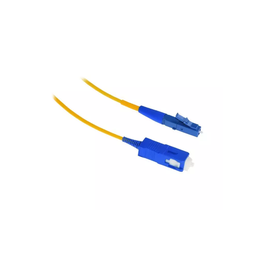 Obrázek produktu XtendLan FO patch LC-SC 0.5m 9/125, simplex, ultraflexibilní G.657.A1, LS0H, průměr 2mm, krátký vývod