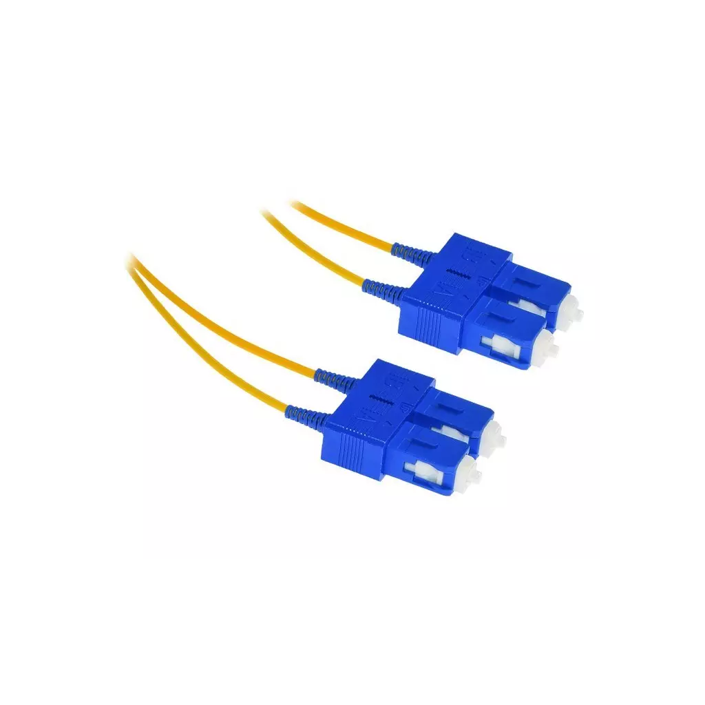 Obrázek produktu XtendLan FO patch SC-SC 0.5m 9/125, duplex, ultraflexibilní G.657.A1, LS0H, průměr 2mm, krátký vývod