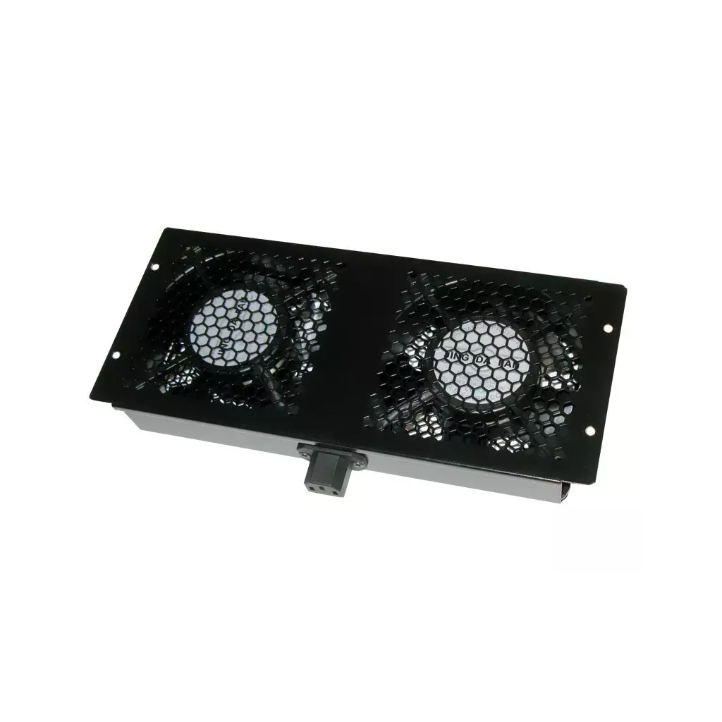 Obrázek produktu XtendLan Ventilace pro stojan. rozvaděče Telco hloubky 600,800,1000,1200mm, 2x ventilátor, napájecí kabel