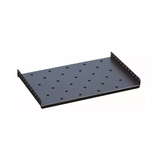 obrázek produktu XtendLan Police 650 mm pro stojanové rozvaděče TELCO hloubky 1000mm, 60kg nosnost