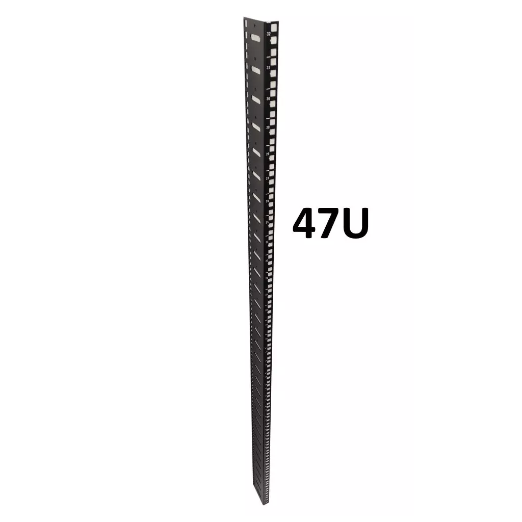 Obrázek produktu XtendLan Vertikální montážní lišta ECO 47U, pro servery šíře 480mm, černá