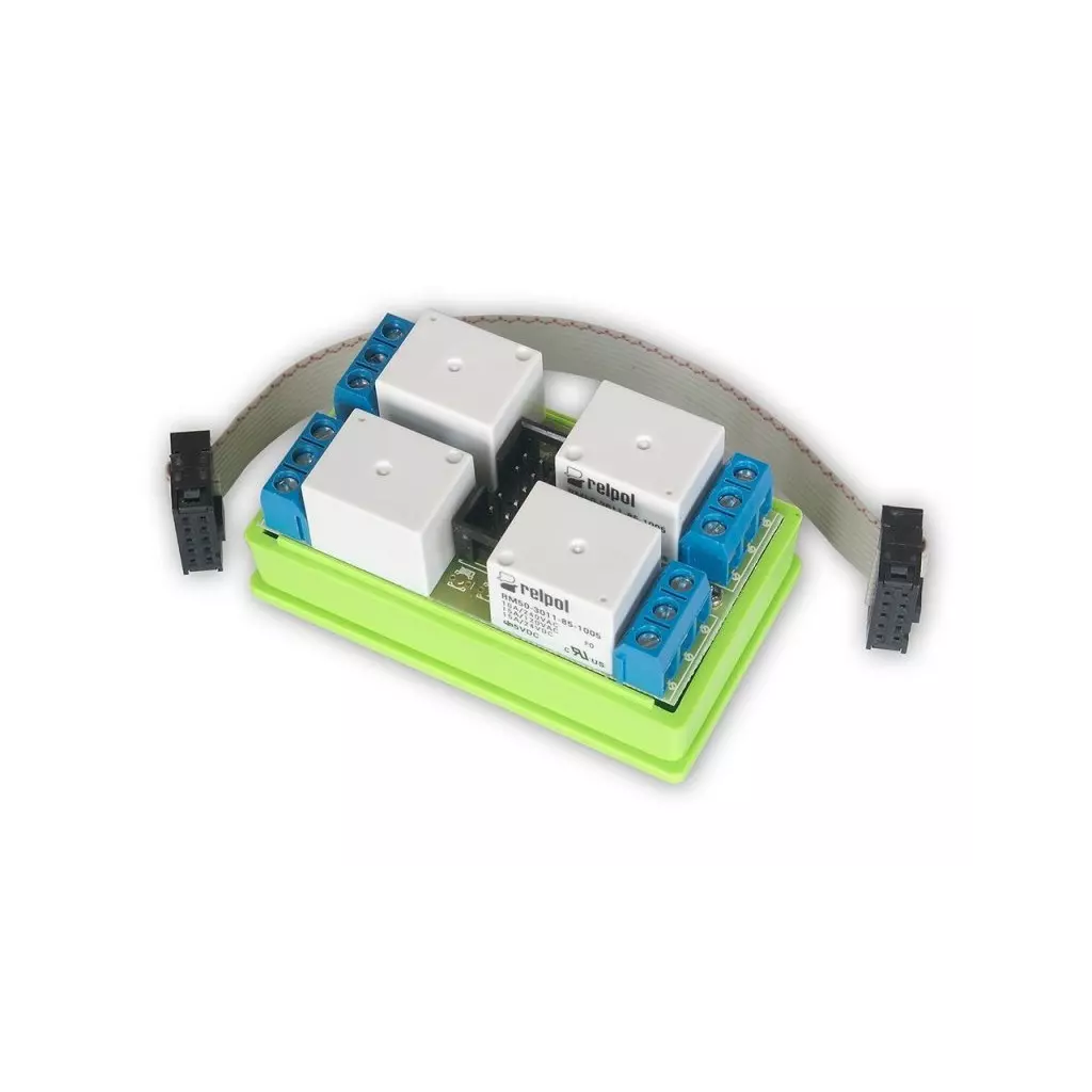 Obrázek produktu TINYCONTROL rozšiřující modul pro LAN ovladači, 4x relé 10A pro LK3 a LK4