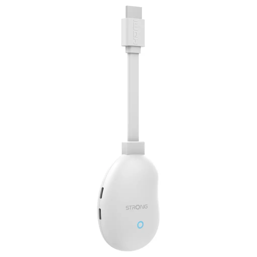 Obrázek produktu STRONG 4K Google TV stick LEAP-NEVE/ 4K Ultra HD/ H.265/ HDMI/ Wi-Fi 6/ Chromecast/ NETFLIX/ Disney+/ Google TV/ bílý