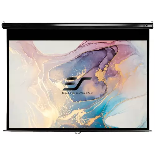 obrázek produktu ELITE SCREENS plátno roleta 100" (254cm)/ 16:9/ 124,5×221cm/ gain 1.1/ case černý