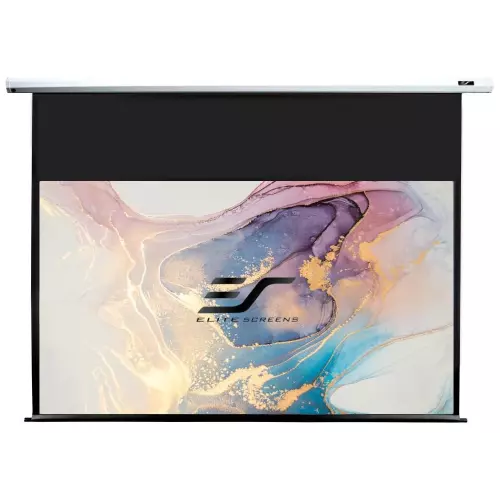 obrázek produktu ELITE SCREENS plátno elektrické motorové 106" (269,2cm)/ 16:9/ 132,1×234,7cm/ gain 1.1/ case bílý/ 24" drop