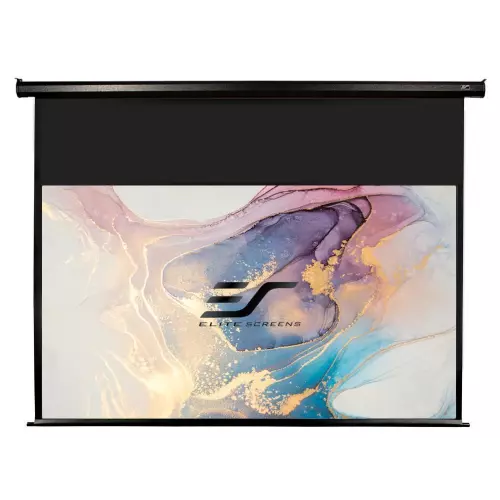 obrázek produktu ELITE SCREENS plátno elektrické motorové 135" (342,9cm)/ 16:9/ 168,1×299cm/ gain 1.1/ case černý/ 24" drop