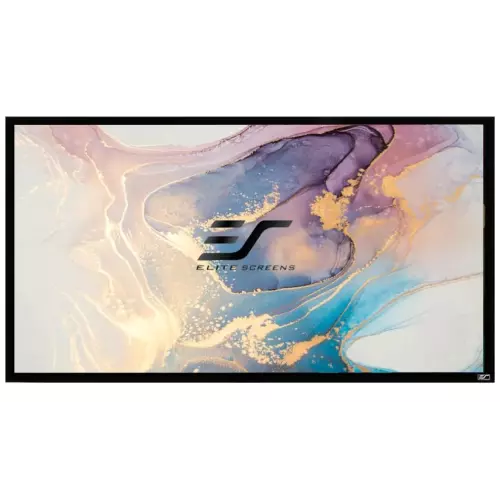 obrázek produktu ELITE SCREENS plátno v pevném rámu CINEMA Scope 103" (261,6cm)/ 2,35:1 / 102,9×241,7cm/ gain 1.1/ rám černý 6cm