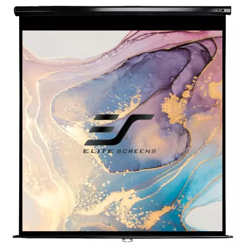 obrázek produktu ELITE SCREENS plátno roleta 113" (287cm)/ 1:1/ 203,2×203,2cm/ gain 1.1/ case černý