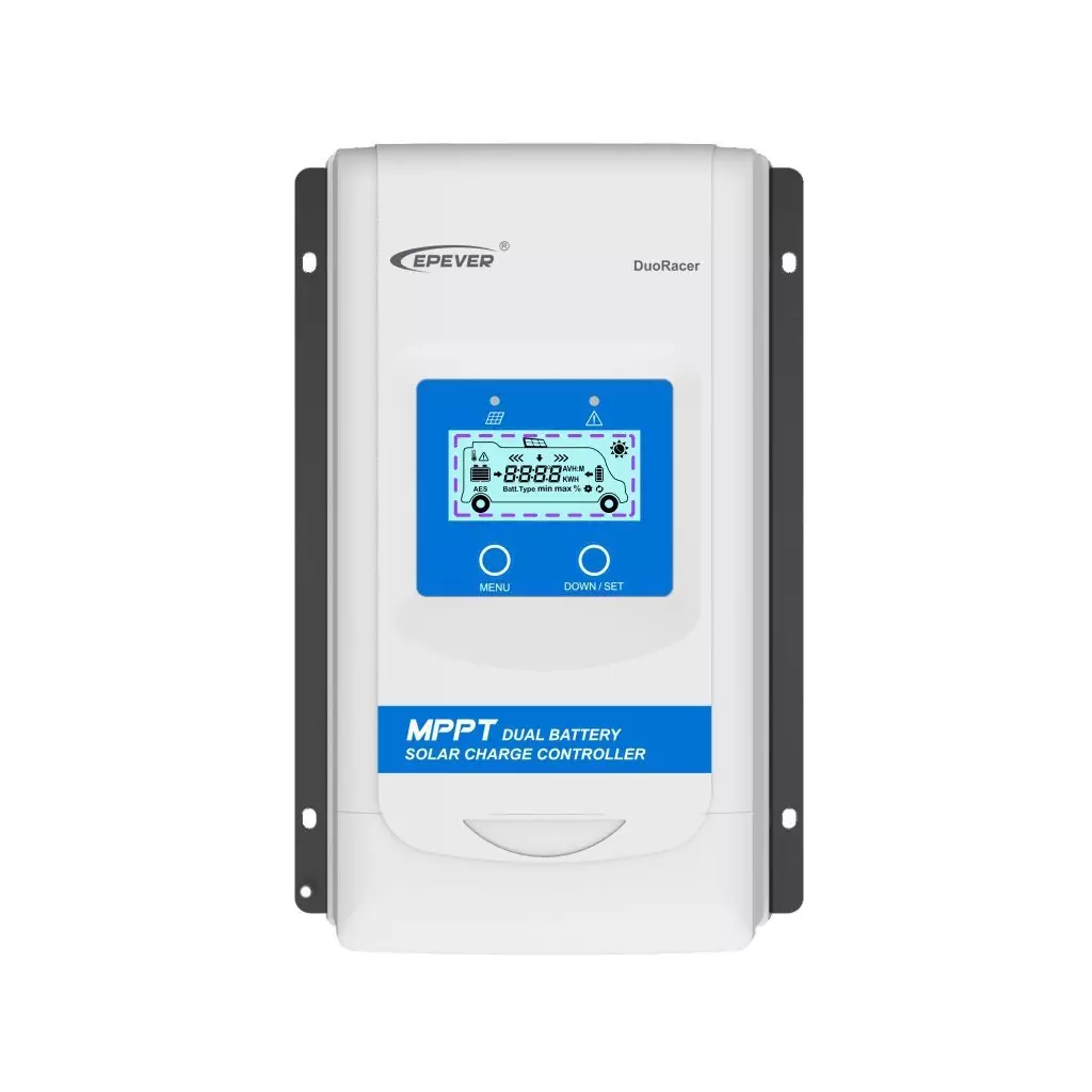 Obrázek produktu EPEVER DR3210-DDS solární MPPT regulátor 12/24 V, DuoRacer 30A, vstup 100V