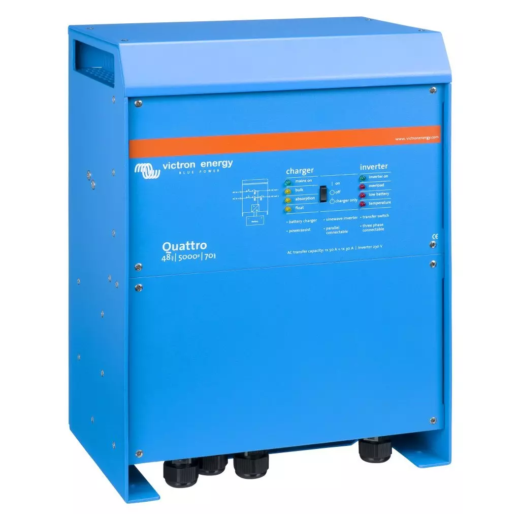 Obrázek produktu Victron Quattro měnič/nabíječ 48V/5000VA/70A-100A/100A