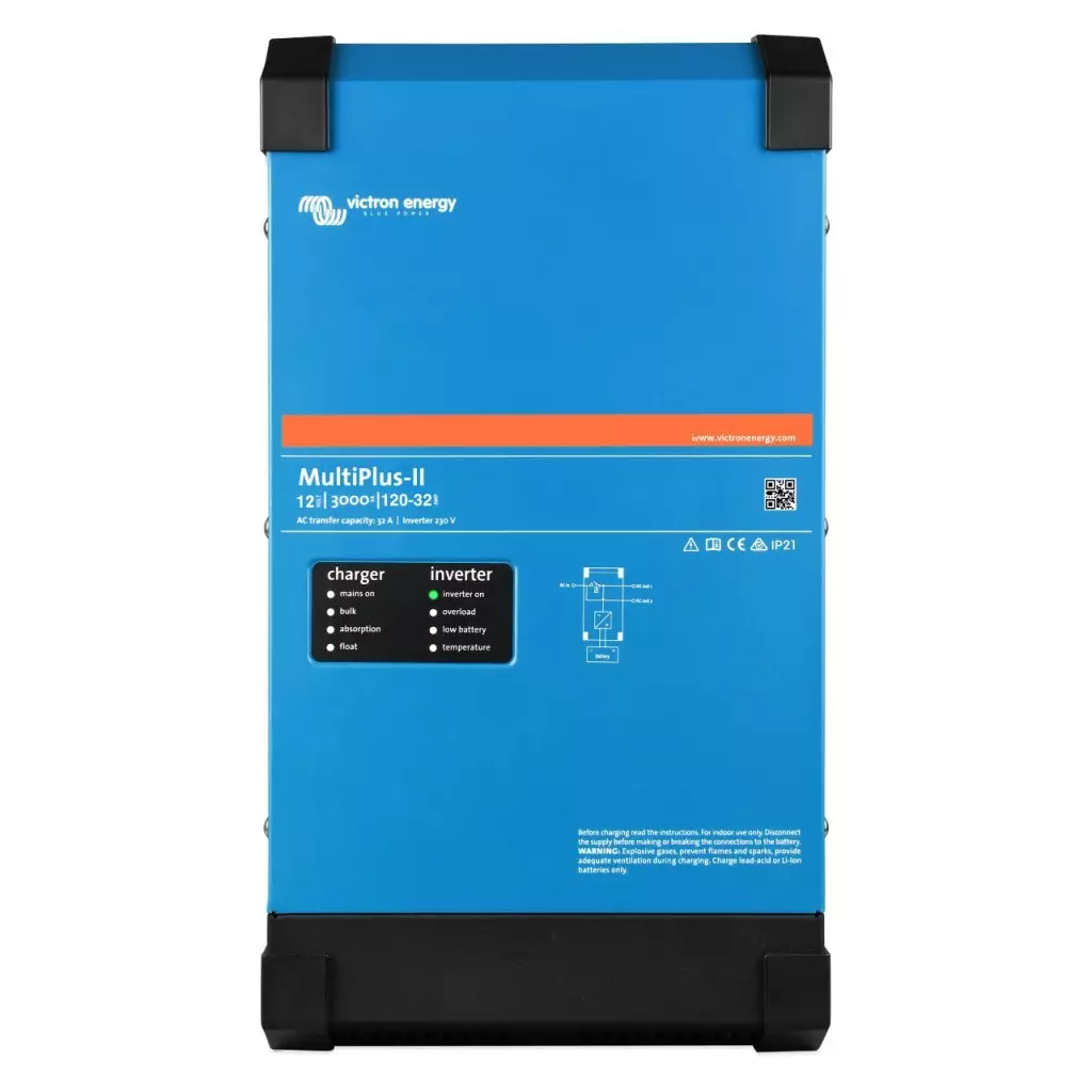 Obrázek produktu Victron MultiPlus-II hybridní měnič 12V/3000VA/120A-32A
