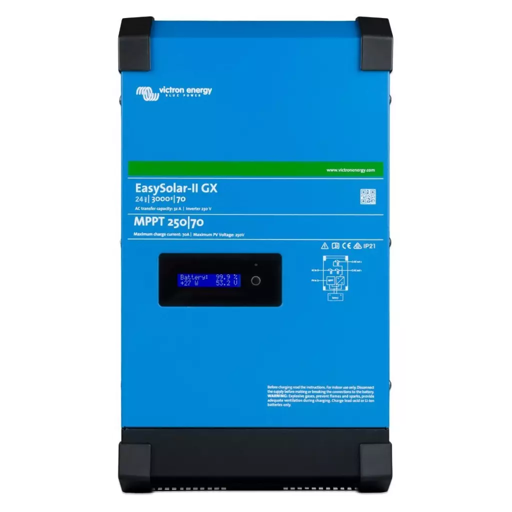 Obrázek produktu Victron EasySolar-II 24/3000/70-32 MPPT 250/70 GX Hybridní solární jednotka