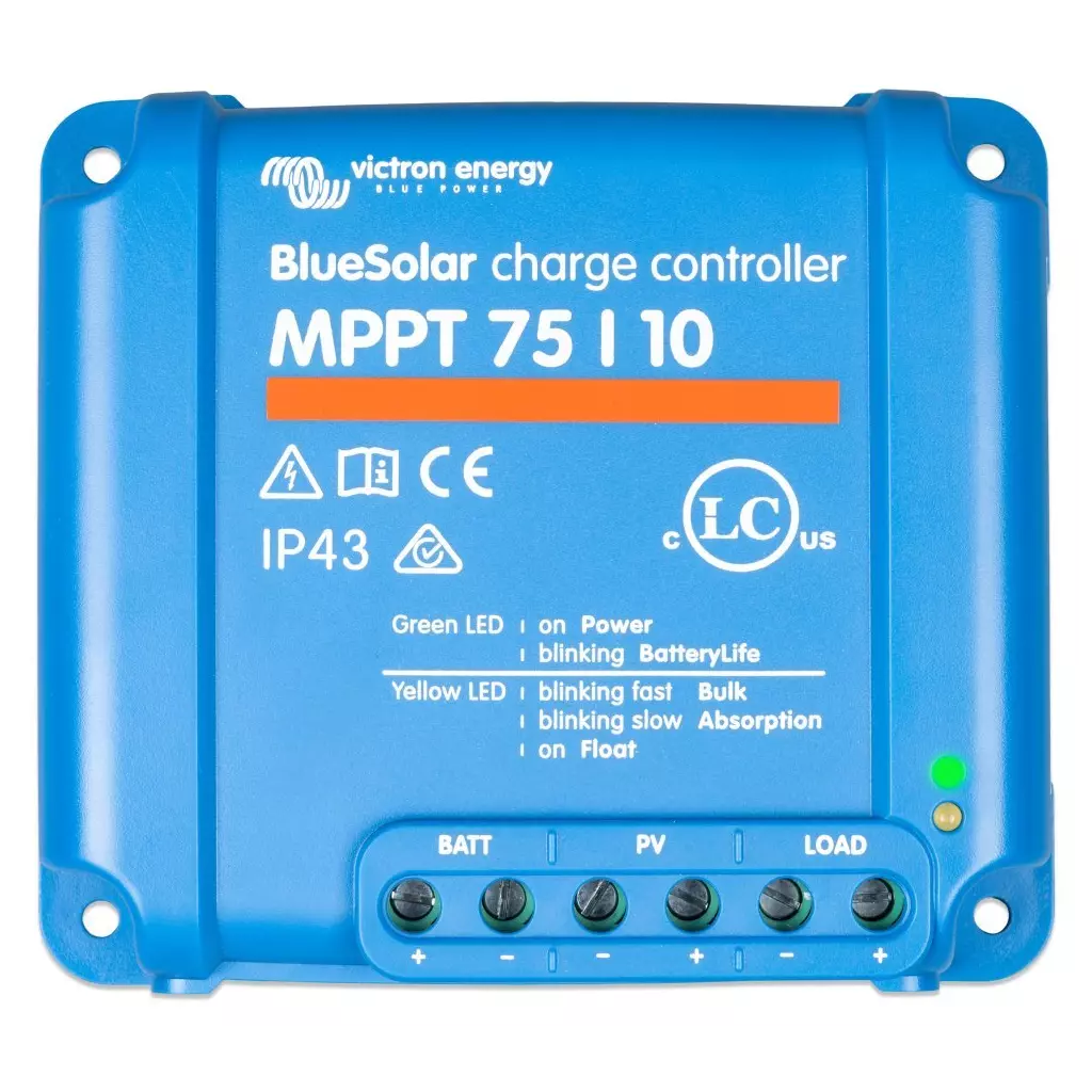 Obrázek produktu Victron BlueSolar 75/10 MPPT solární regulátor