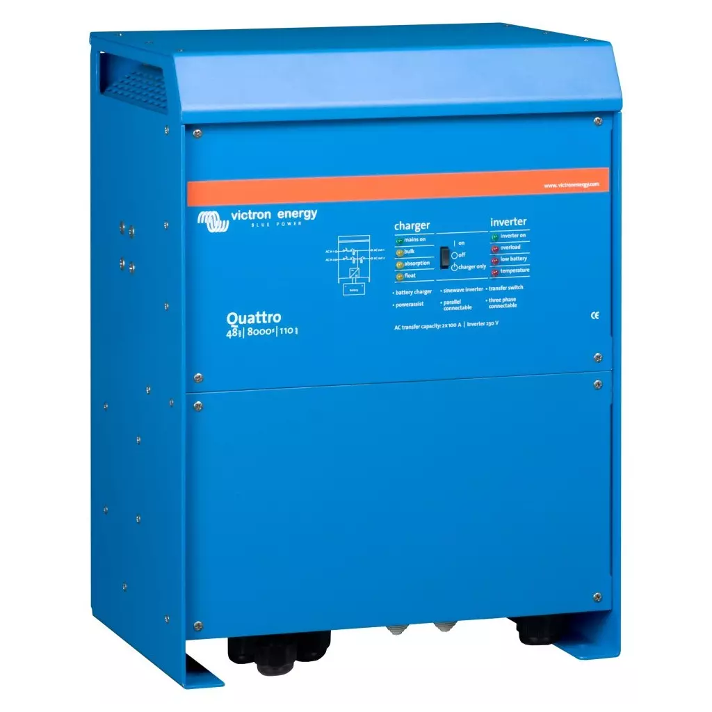Obrázek produktu Victron Quattro měnič/nabíječ 48V/8000VA/110A-100A/100A