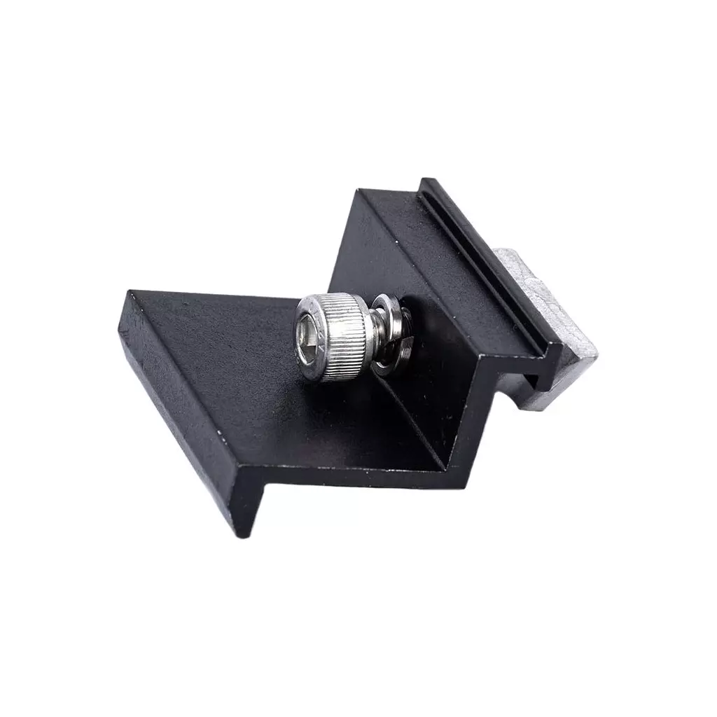 Obrázek produktu Solarmi SCKD-3B hliníkový černý koncový držák SC solárního panelu (30 i 35 mm)