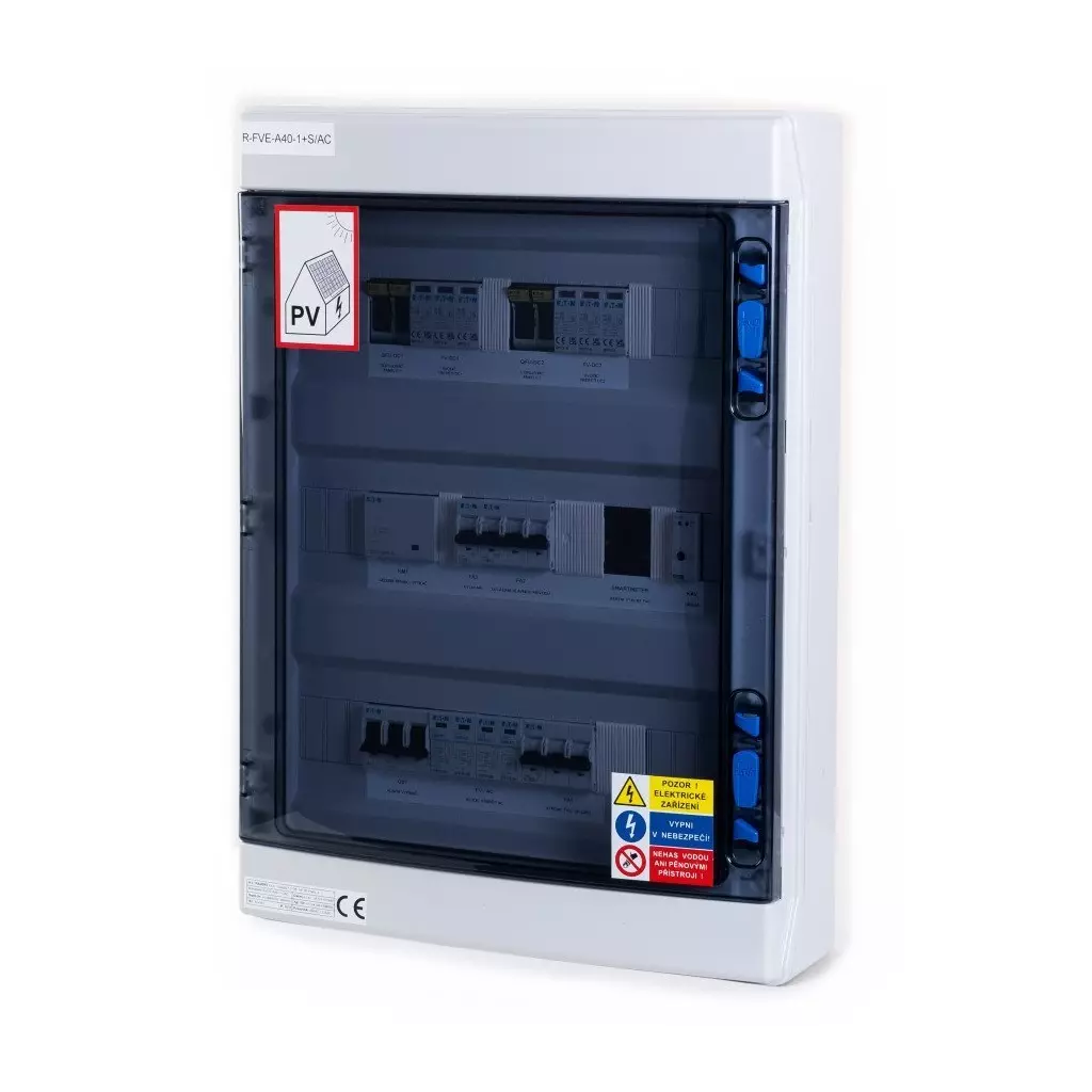 Obrázek produktu Solarmi DCAC40 osazený rozvaděč pro fotovoltaiku, AC+DC
