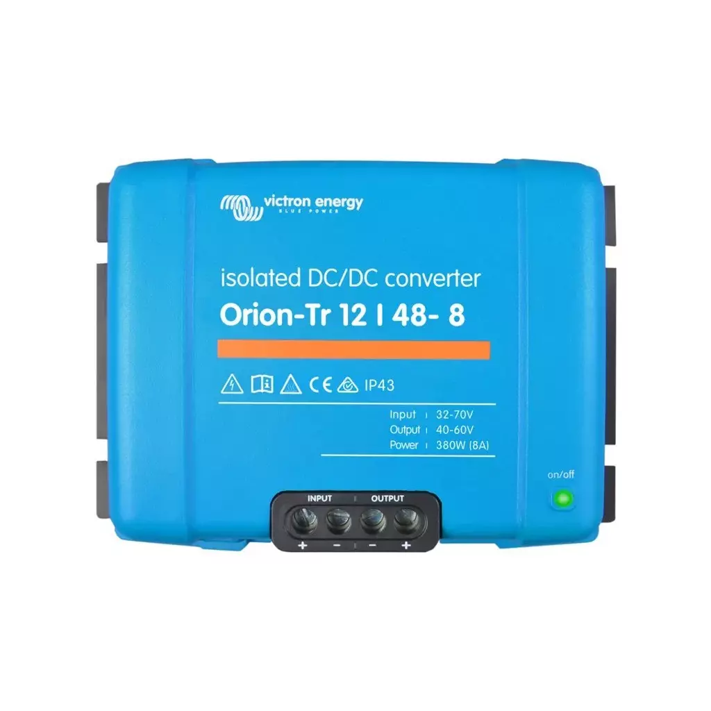 Obrázek produktu Victron Orion-Tr 12/48V-8A (380W) DC-DC konvertor, Izolovaný, IP43