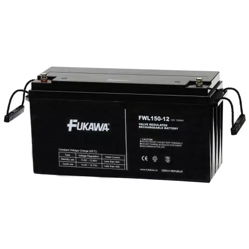 obrázek produktu FUKAWA olověná baterie FWL 150-12 do UPS APC/ AEG/ EATON/ Powerware/ 12V/ 150Ah/ životnost 10 let/ závit M8