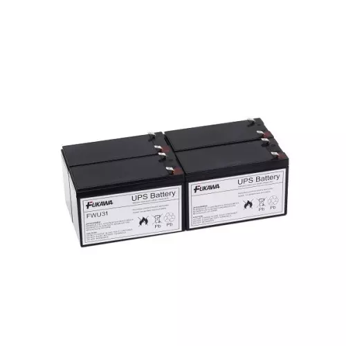 obrázek produktu FUKAWA olověná baterie FWU31 do UPS APC/ výměnná sada za RBC31