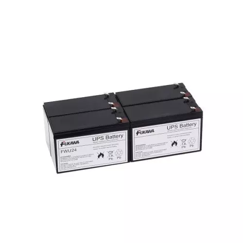 obrázek produktu FUKAWA olověná baterie FWU24 do UPS APC/ výměnná sada za RBC24