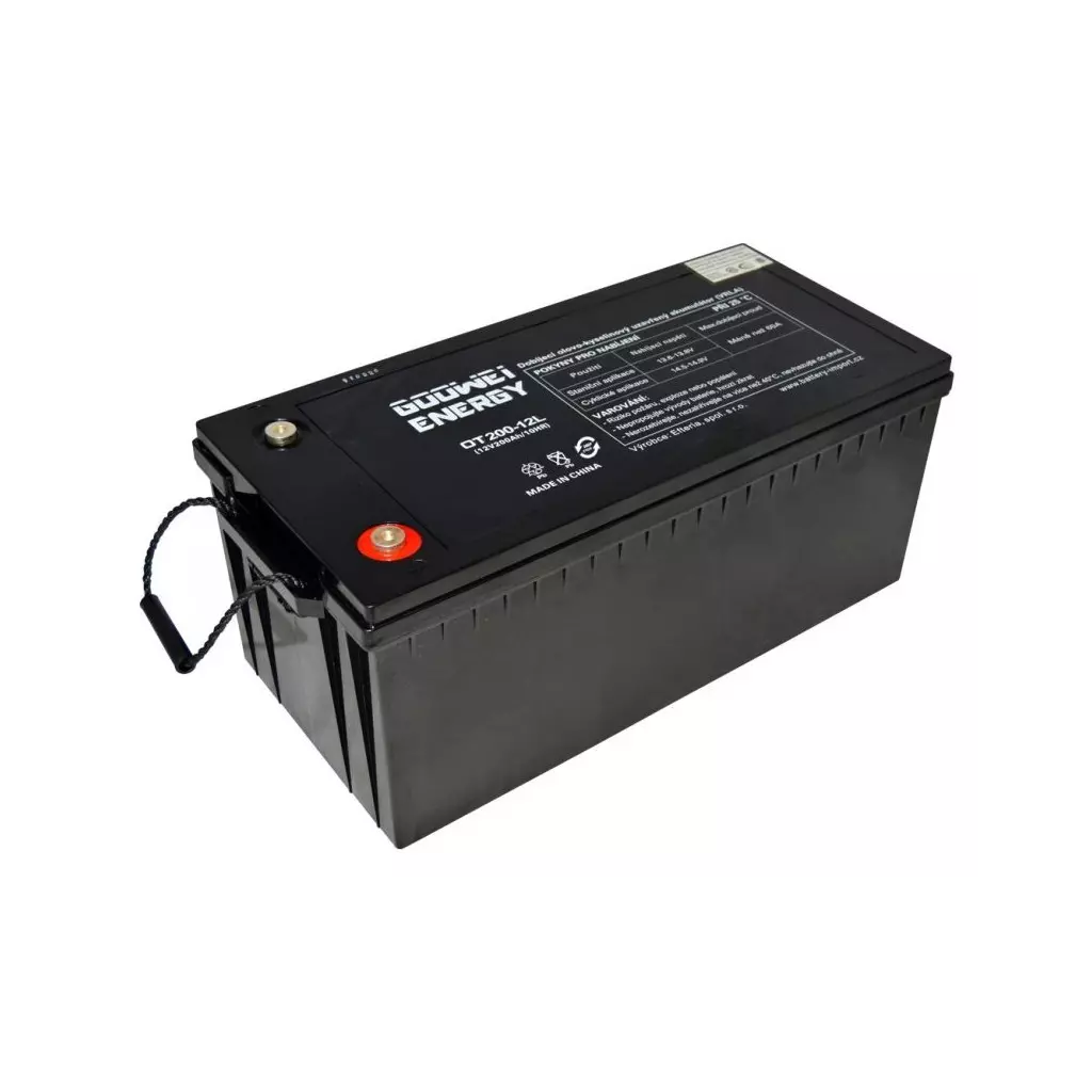 Obrázek produktu GOOWEI ENERGY Pb záložní akumulátor VRLA GEL 12V/200Ah (OTL200-12)