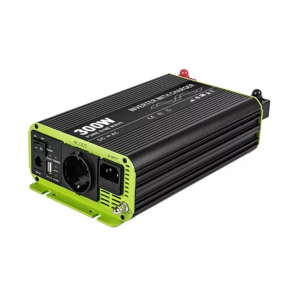 Obrázek produktu KOSUNPOWER UPS záložní zdroj s externí baterií 300W, baterie 12V / AC230V čistý sinus